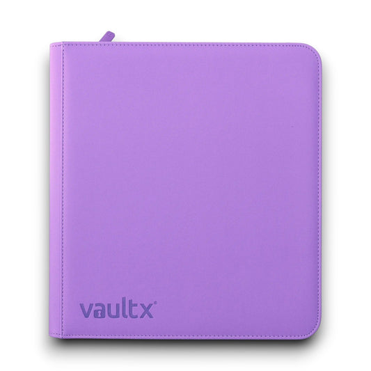 Vault X Purple Exo-Tec® Zip Binder - Various Sizes Available
