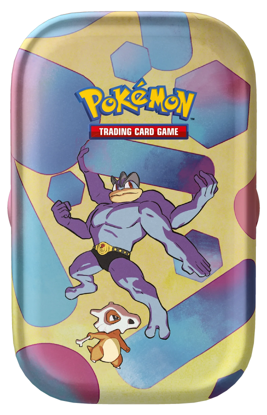 SV Pokemon 151 Mini Tin - Machamp & Cubone